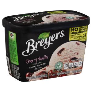 Breyers - Ice Cream Cherry Vanilla