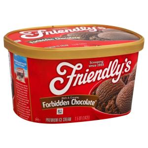 friendly's - Ice Cream Forbidden Chocolate