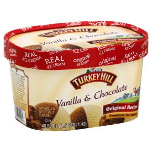 Turkey Hill - Vanilla & Chocolate Ice Cream Tub