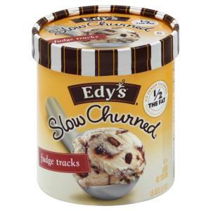 edy's - Fudge Tracks Ice Cream