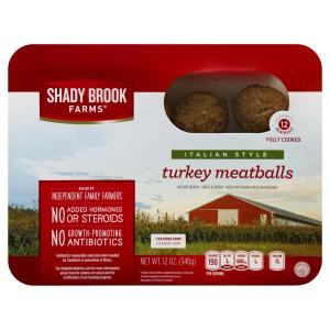 Shadybrook Farm - Italian Turkey Meatballs Cooked