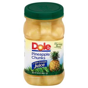 Dole - Jar Fruit Pine Chunk100 Jce