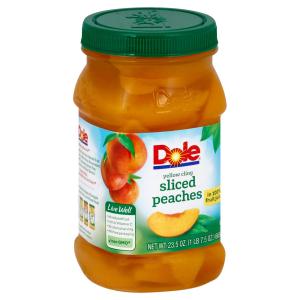 Dole - Jar Fruit Slice Peach100 Juice