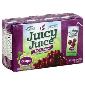 Juicy Juice - Juice 8pk Grape