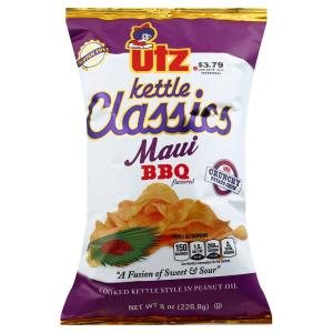 Utz - Kettle Maui Bbq Kettle Chips