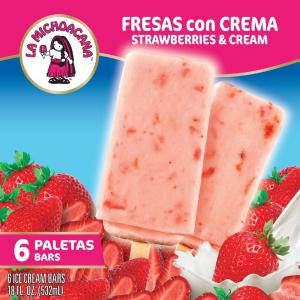 la Michoacana - Strawberry Ice Cream Bars