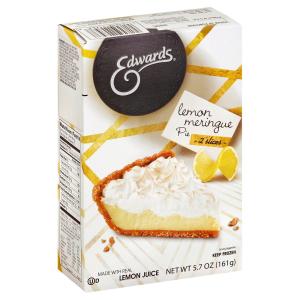 Edwards - Lemon Mrngue Crm Pie Slice 2pk