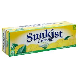 Sunkist - Lemonade 12pk