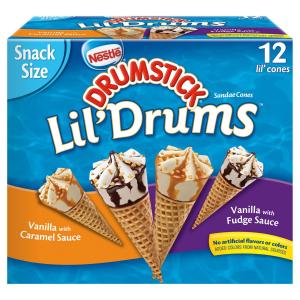 Drumstick - Lil Drum Vanilla Caramel Fudge 12ct