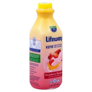 Lifeway - Low Fat Strawberry Banana Kefi