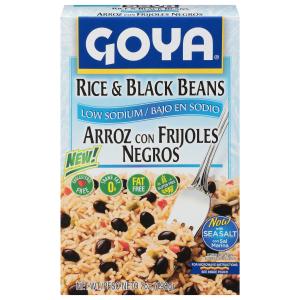 Goya - ls Rice Black Beans 7 oz