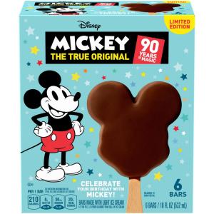 Disney - Mickey Mouse Bar 6ct