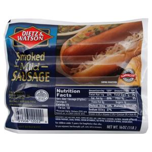 Dietz & Watson - Mild Smoked Sausage