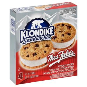 Klondike - Mrs Fields Ice Cream Sandwich