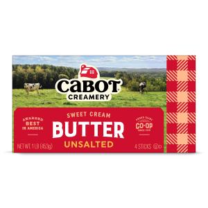 Cabot - no Salt Butter Quarters
