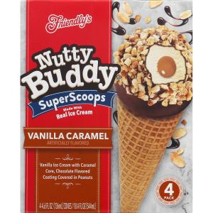 friendly's - Nutty Buddy Vanilcaramel Cone
