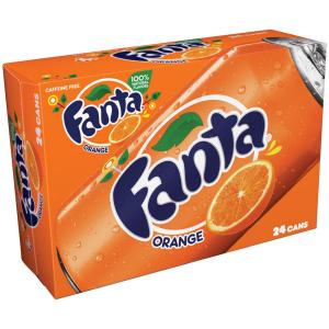 Fanta - Orange Soda 244k12oz Can