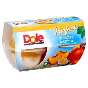 Dole - Peaches Creme Fruit 4 pk
