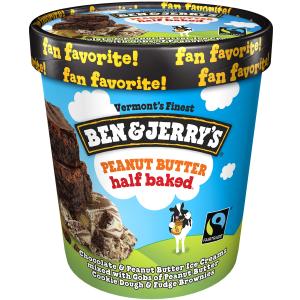 Ben & jerry's - Peanut Butter Half Baked