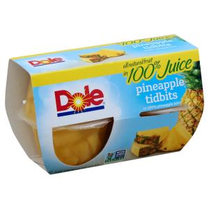 Dole - Pineapple Fruit Cups 4pk