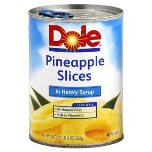 Dole - Pineapple Sliced Syrup