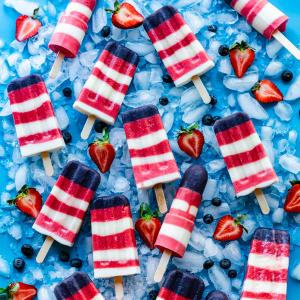 Red, White & Blue Popsicles - Essential Everyday