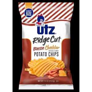 Utz - Ridge Cut Bacon Cheddar Chip