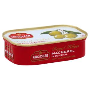 King Oscar - S B Mackerel Flt Olive Oil