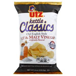 Utz - Salt Malt Vinegar Ketle Chip