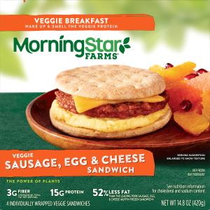Morning Star Farms - Sausage Egg Cheese Sandwich
