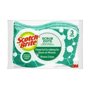 Scotch-brite - Scrub Dots Hvy Dty Sponge