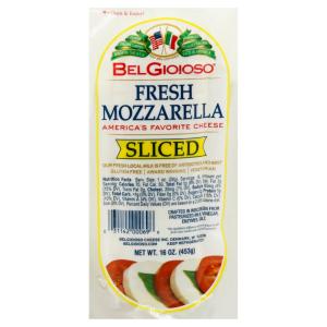 Belgioioso - Sliced Mozzarella Log