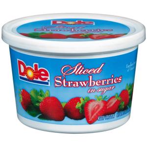 Dole - Sliced Strawberries W Sugar