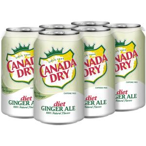 Canada Dry - Soda Ginger Ale Diet 6Pk12oz
