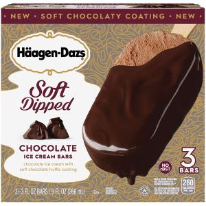 haagen-dazs - Soft Dipped Choc ic Bar 3ct