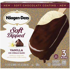 haagen-dazs - Soft Dipped Vanilla Bar 3ct
