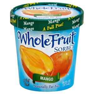 Whole Fruit - Sorbet Mango 16oz
