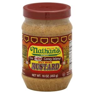 nathan's - Spicy Brown Mustard