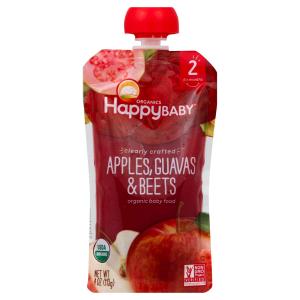 Happy Baby - Stg2 Clrly Crft Apl Guava Beet