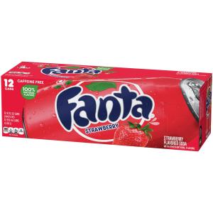 Fanta - Strawberry 122k12oz