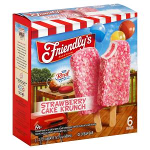 friendly's - Strawberry Cake Krunch Bar