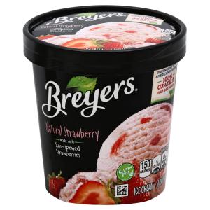 Breyers - Strawberry Ice Cream