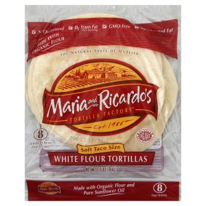 Maria & Ricardo's - Tortilla 8in Wht Flour