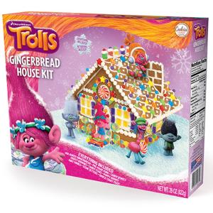 Cookies United - Trolls Gingerbread House Kit