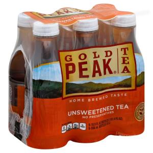 Gold Peak - Unsweetened Tea 6 pk