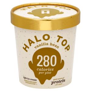 Halo Top - Light Vanilla Bean Flavored Ice Cream