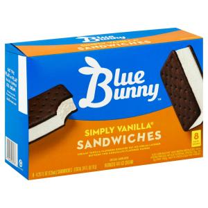 Blue Bunny - Vanilla Ice Cream Sandwiches