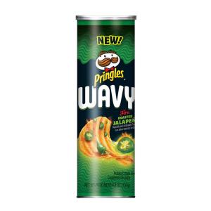 Pringles - Wavy Fire Roasted Jalapeno