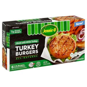 jennie-o - White Meat Turkey Burgers