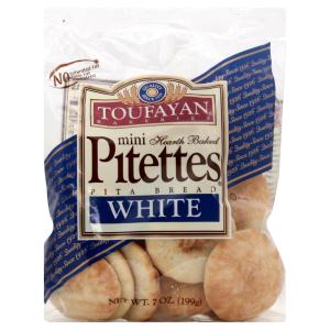 Toufayan - White Mini Pitettes